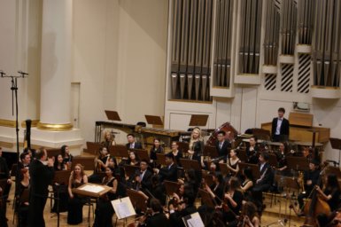 1st flute, Concert by the Symphony Orchestra of the Academy of Music in Cracow - Poland, Karol Szymanowski Philharmonic in Krakow, Maestro Michal Maciaszczyk 2015