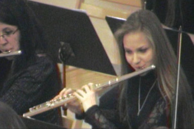 1st flute, Concert RUHR 2010 Germany, The Karol Szymanowski Youth Symphony Orchestra, Katowice, conductor Szymon Bywalec 2010