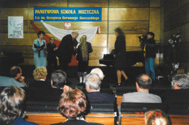 Prize awarded by the President of Ruda Slaska Andrzej Stania for Outstanding Music Achievements and for High School Results 2002