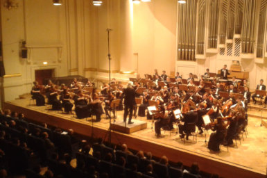 1st flute, Concert by the Symphony Orchestra of the Academy of Music in Cracow - Poland, Maestro Tadeusz Wojciechowski 2014